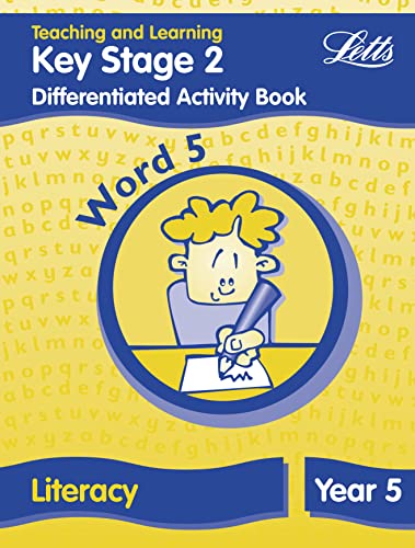9781840852356: Key Stage 2 Literacy: Word Level Y5: Differentiated Activity Book (Letts Primary Activity Books for Schools)