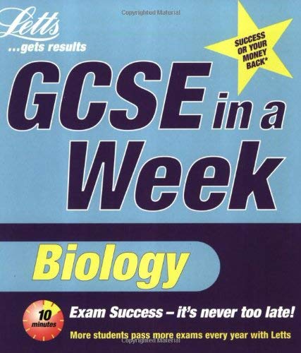 Imagen de archivo de GCSE in a Week: Biology (Revise GCSE in a Week S.) a la venta por Bahamut Media