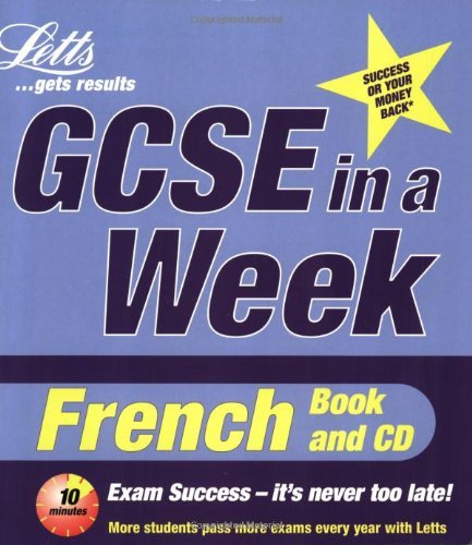 Imagen de archivo de French (Revise GCSE in a Week S.) a la venta por WorldofBooks