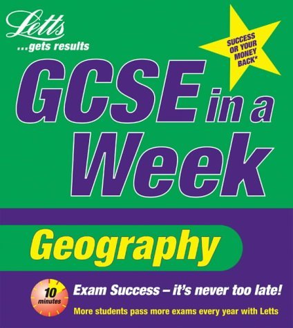 Beispielbild fr GCSE in a Week: Geography: Revise GCSE in a Week (Revise GCSE in a Week S.) zum Verkauf von WorldofBooks