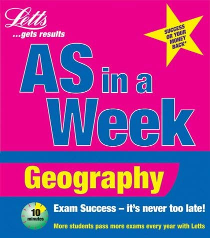 Geography (Revise AS Level in a Week) (9781840853681) by Elizabeth-elam-john