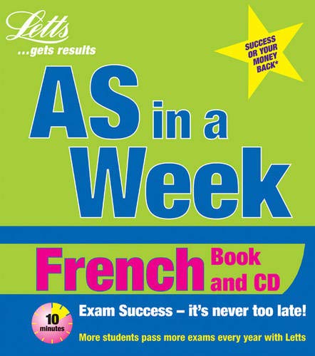 Imagen de archivo de French (Revise AS Level in a Week S.) a la venta por WorldofBooks