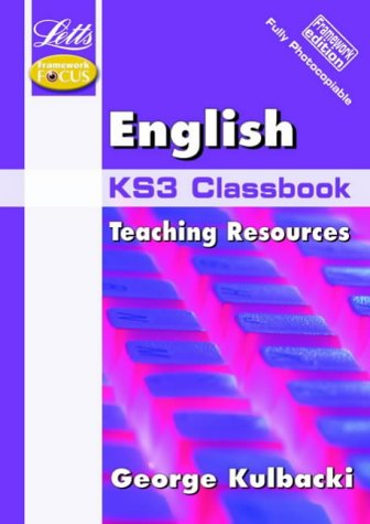 Key Stage 3 Classbooks English Teaching Resources (9781840857030) by John Green