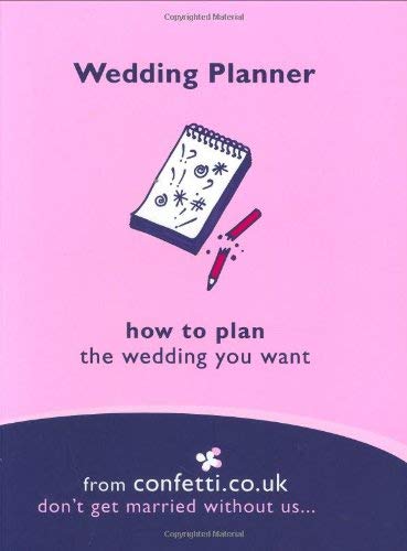 Stock image for The Wedding Planner (Confetti) for sale by Books Puddle