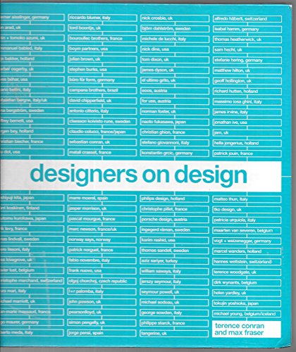 Imagen de archivo de Designers on Design a la venta por ThriftBooks-Atlanta