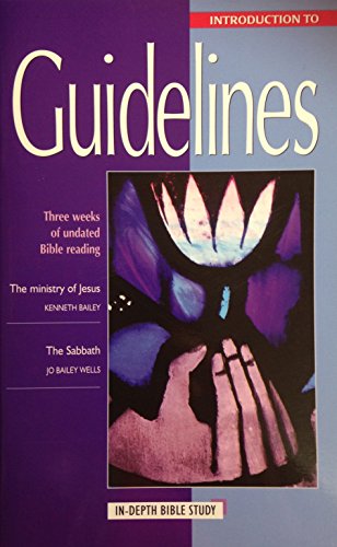 Beispielbild fr Introduction to Guidelines: In-depth Bible Study zum Verkauf von AwesomeBooks
