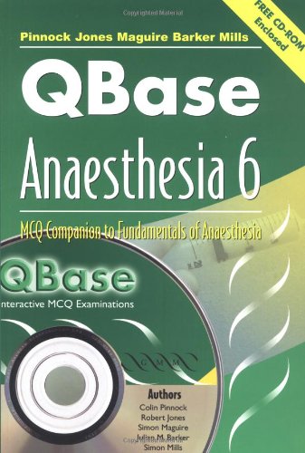 9781841100982: QBase Anaesthesia: Volume 6, MCQ Companion to Fundamentals of Anaesthesia