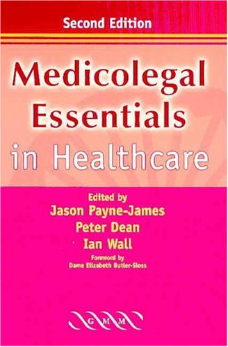 Beispielbild fr Medicolegal Essentials in Healthcare zum Verkauf von Better World Books