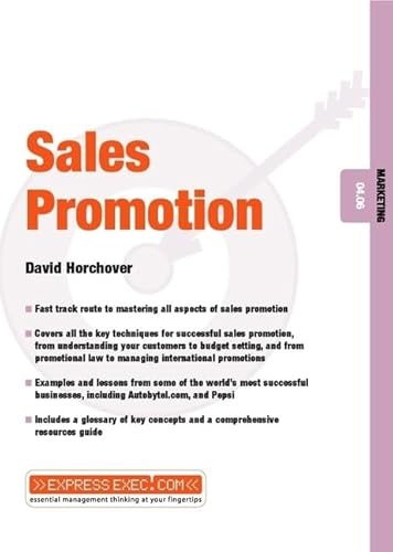 Stock image for Sales Promotion for sale by Blackwell's