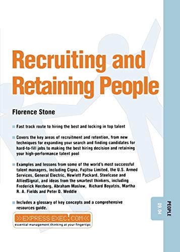 Stock image for Recruiting and Retaining People for sale by Blackwell's