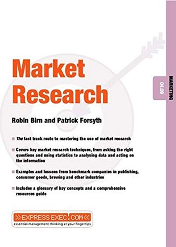 Market Research: Marketing 04.09 (9781841122625) by [???]
