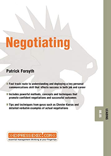 Stock image for Negotiating for sale by Blackwell's