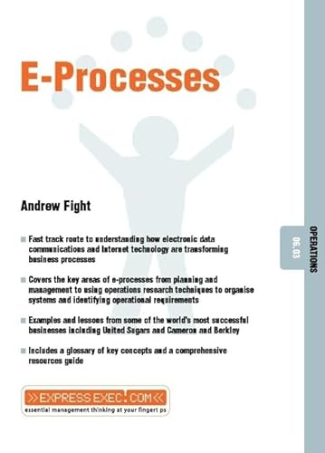 Beispielbild fr E-Processes: Operations 06.03 (Express Exec) zum Verkauf von Phatpocket Limited