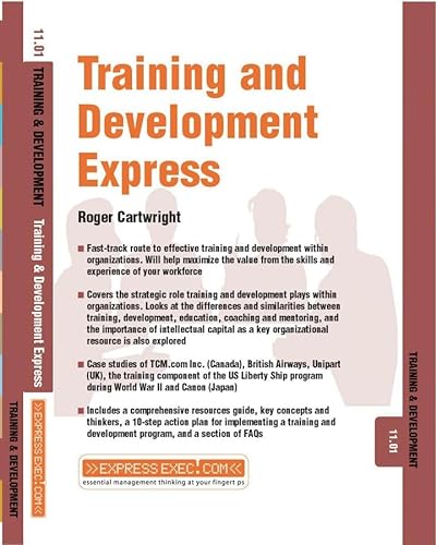 9781841124421: Training and Development Express: Training and Development 11.1