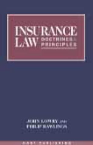 9781841130040: Insurance Law: Doctrines and Principles