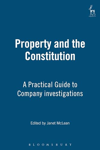 Beispielbild fr Property and the Constitution zum Verkauf von WorldofBooks