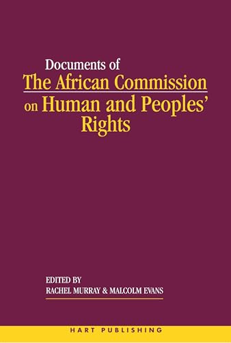 9781841131221: The African Commission on Human and Peoples Rights and International Law