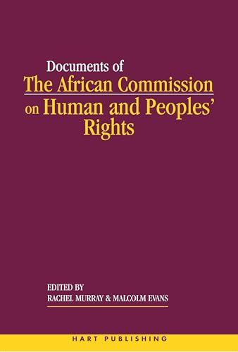 Stock image for The African Commission on Human and Peoples' Rights and International Law for sale by AwesomeBooks