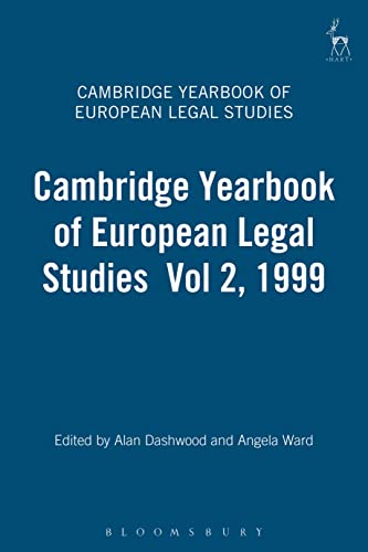 Stock image for The Cambridge Yearbook of Legal Studies - Volume Two 1999 for sale by Dufour Editions Inc.