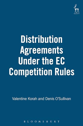 Imagen de archivo de Distribution Agreements Under the EC Competition Rules a la venta por Anybook.com