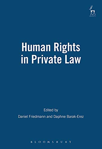 Beispielbild fr Human Rights in Private Law (Revised) zum Verkauf von Chiron Media