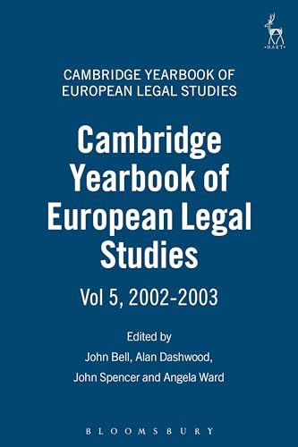 9781841133614: Cambridge Yearbook of European Legal Studies Vol 05, 2002-2003