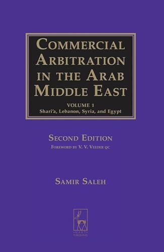 9781841134444: Commercial Arbitration in the Arab Middle East: Shari'A, Lebanon, Syria, and Egypt
