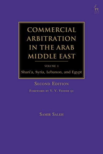 9781841134444: Commercial Arbitration in the Arab Middle East: Shari'a, Syria, Lebanon, and Egypt