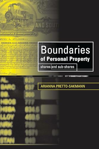 Stock image for Boundaries of Personal Property: Shares and Sub-Shares for sale by Anybook.com