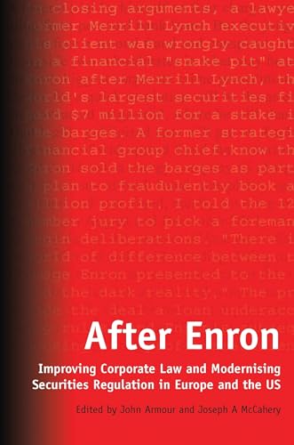 Stock image for After Enron: Improving Corporate Law and Modernising Securities Regulation in Europe and the US for sale by Open Books