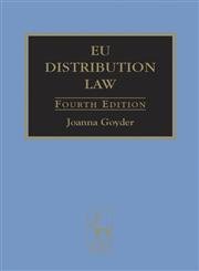 Imagen de archivo de EU Distribution Law a la venta por Better World Books Ltd