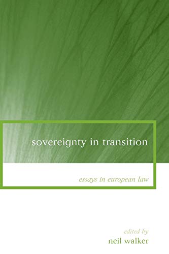 Stock image for Sovereignty in Transition for sale by Chiron Media