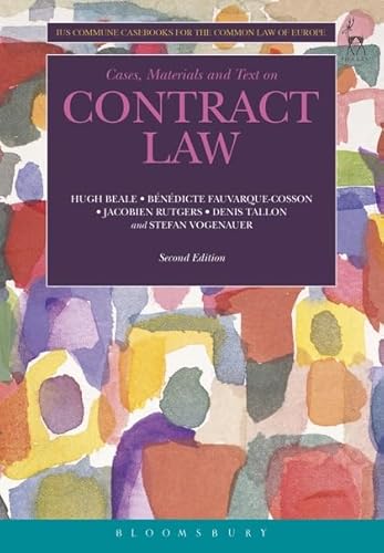 Stock image for Contract Law: Ius Commune Casebooks for the Common Law of Europe: 5 for sale by AwesomeBooks