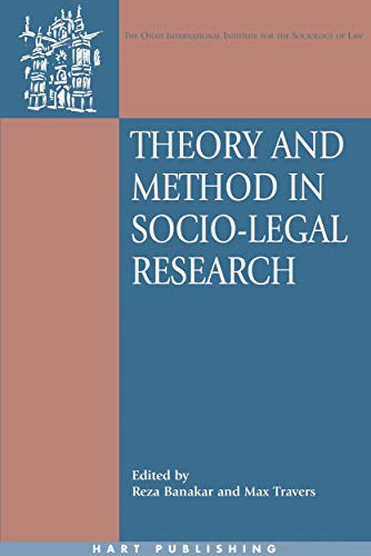 Stock image for Theory and Method in Socio-Legal Research for sale by Chiron Media