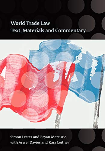 Imagen de archivo de World Trade Law: Text, Materials and Commentary a la venta por HPB-Red