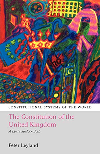 9781841136660: The Constitution of the United Kingdom: A Contextual Analysis