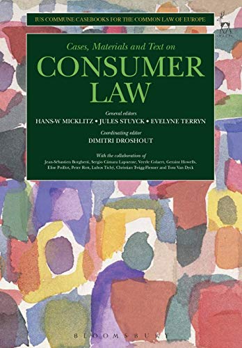 Beispielbild fr Cases, materials and text on consumer law. zum Verkauf von Kloof Booksellers & Scientia Verlag