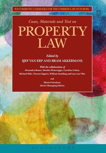 Beispielbild fr Cases, Materials and Text on Property Law: Ius Commune Casebooks for the Common Law of Europe zum Verkauf von Studibuch