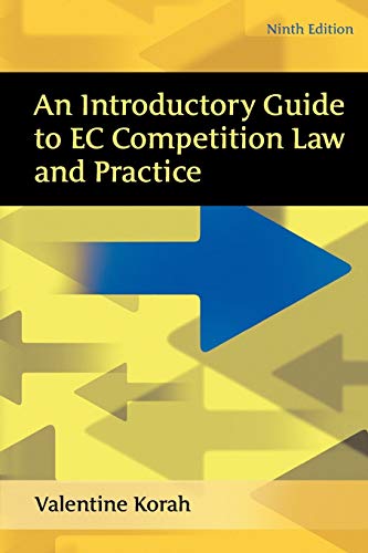 Imagen de archivo de An Introductory Guide to EC Competition Law and Practice a la venta por WorldofBooks