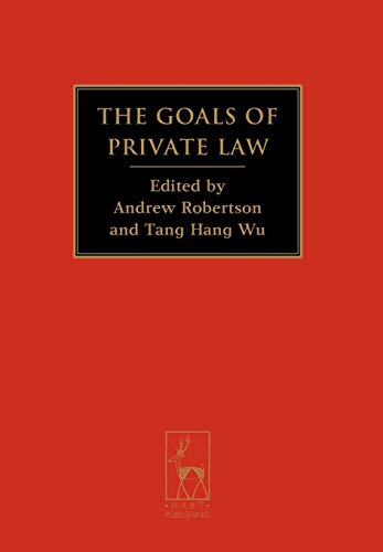 Stock image for The Goals of Private Law (Hardcover) for sale by Grand Eagle Retail