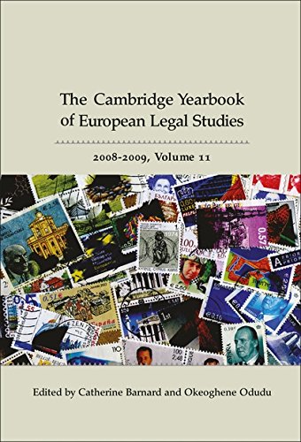 Imagen de archivo de Cambridge Yearbook of European Legal Studies: 2008-2009 a la venta por Buchpark