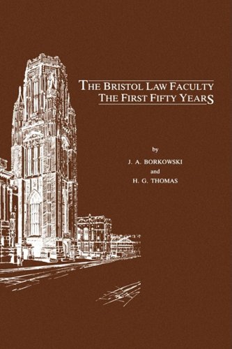 Imagen de archivo de The Bristol Law Faculty: The First Fifty Years a la venta por Chiron Media
