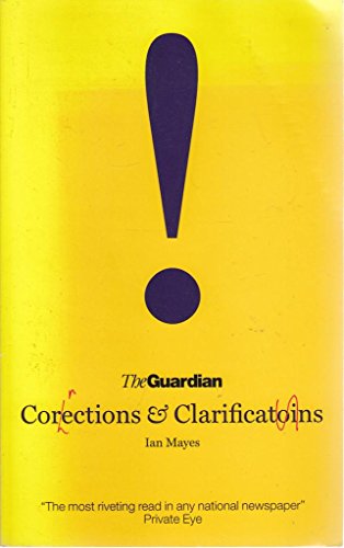 Stock image for Corrections and Clarifications for sale by Books From California