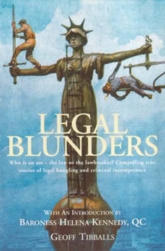 9781841190204: Legal Blunders