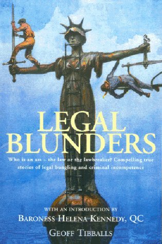 9781841190204: Legal Blunders