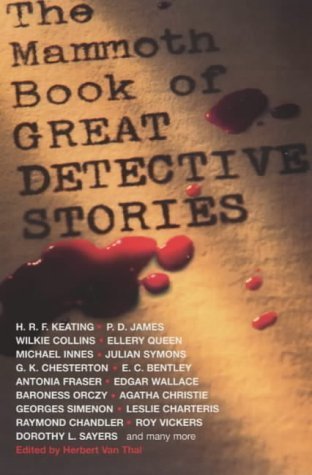 Beispielbild fr The Mammoth Book of Great Detective Stories (Mammoth Books) zum Verkauf von WorldofBooks