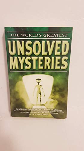 The World's Greatest Unsolved Mysteries (9781841198606) by Wilson, Damon