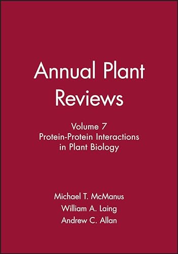 Stock image for Annual Plant Reviews, Protein-Protein Interactions in Plant Biology for sale by Phatpocket Limited