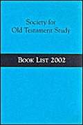 Stock image for Society for Old Testament Study Book List 2002 for sale by Daedalus Books