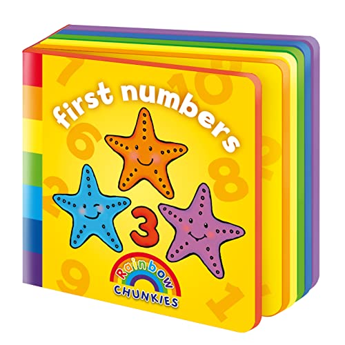 Beispielbild fr Rainbow Chunkies - First Numbers (A foam board book) zum Verkauf von WorldofBooks